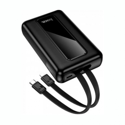 Powerbank 22.5W + Pd20W 20.000 Mah Con 2 Cables Black Hoco J162A