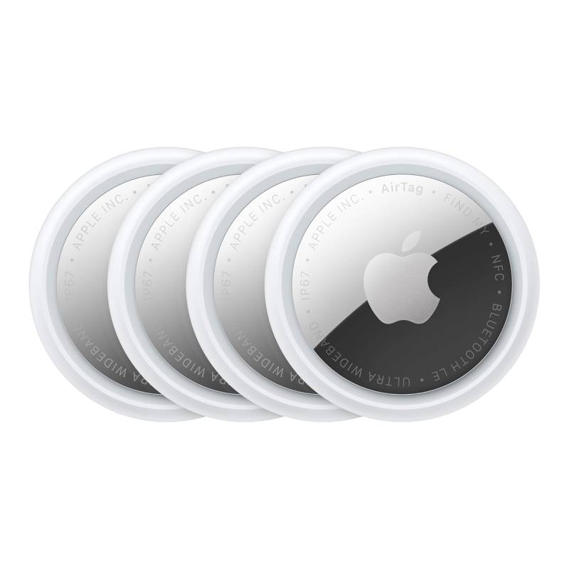 Rastreador Apple Airtag 2.ª Generación Pack X4 Bluetooth Uwb Ip67 (Mfea4Ll/A)