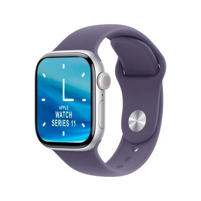 Smartwatch Apple Watch Series 11 42Mm M/L Meu74Lw/A Apple Silver/Purple