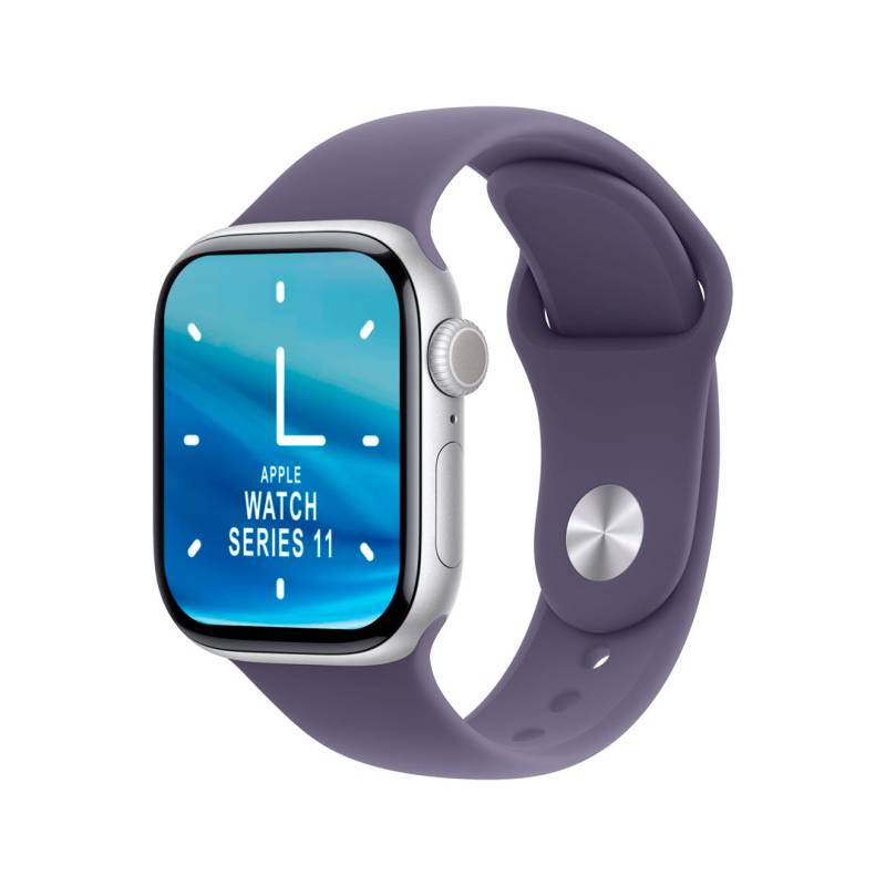 Smartwatch Apple Watch Series 11 42Mm M/L Meu74Lw/A Apple Silver/Purple