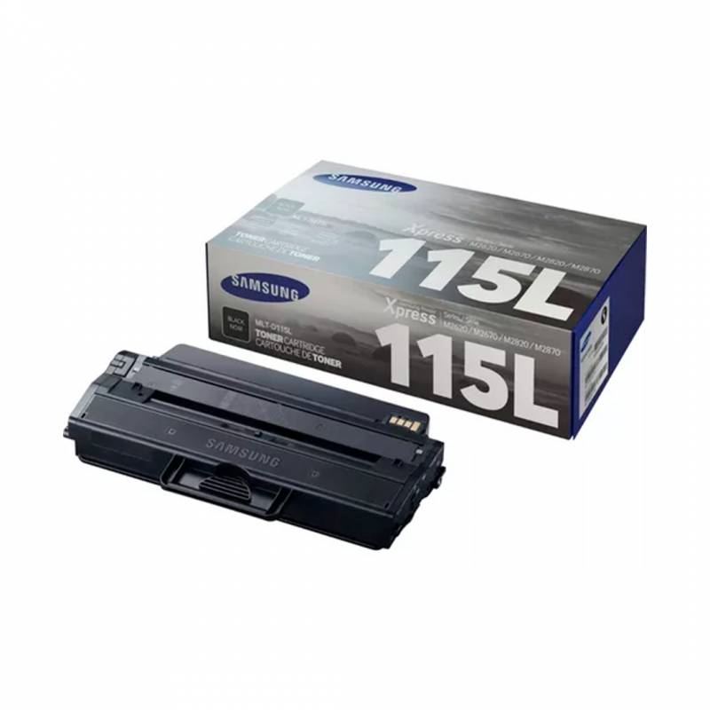 Toner Original Samsung Mlt-D115L (Su823) Negro. Rendimiento 3.000 Copias.