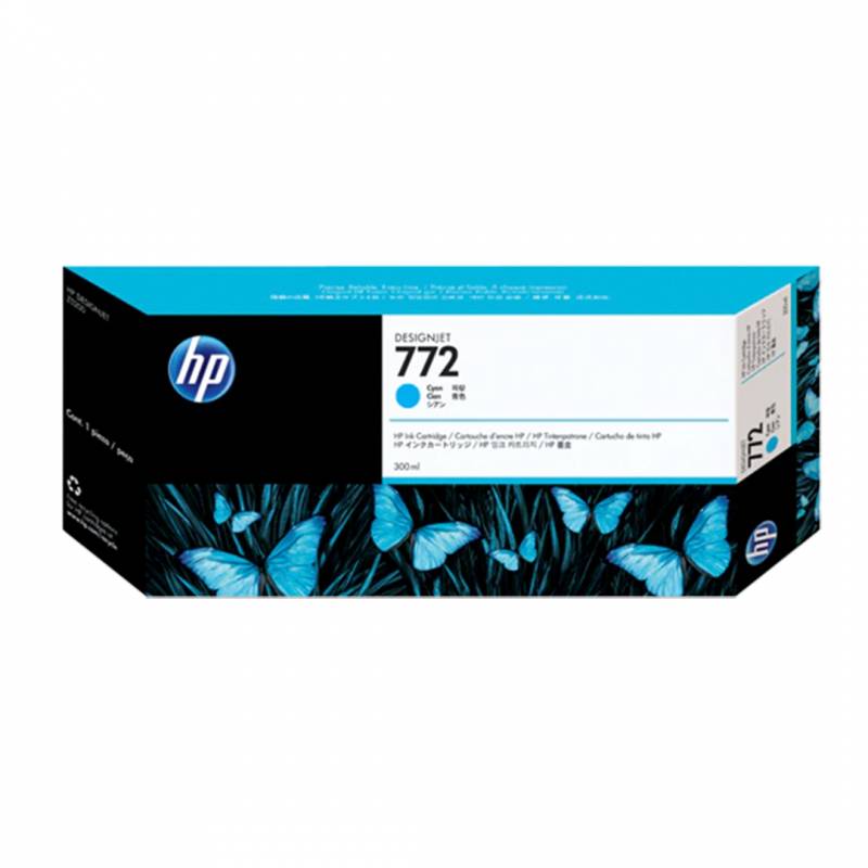 Cartucho De Tinta Original Hp Cn636A (772) Cyan