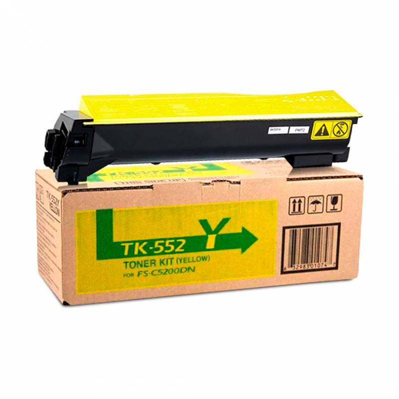 Toner Original Kyocera Amarillo. Tk-552Y