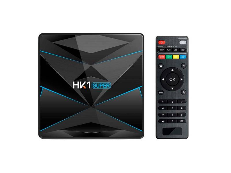 Tv Box Hk1 Super 4Gb 32Gb Android 9