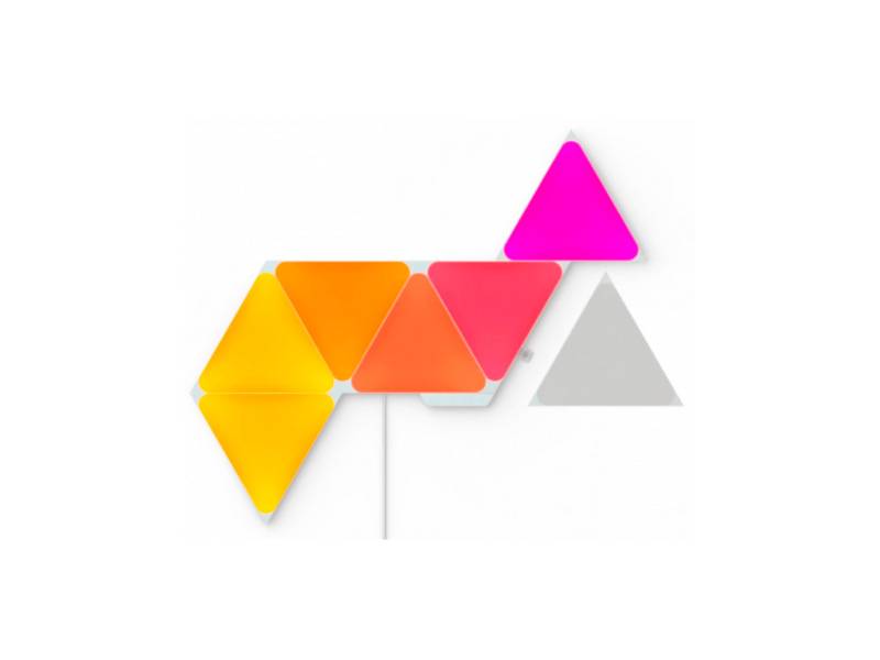Kit 9 Luces Led Nanoleaf Nl47-0002Tw-9Pk Triangular Smart.