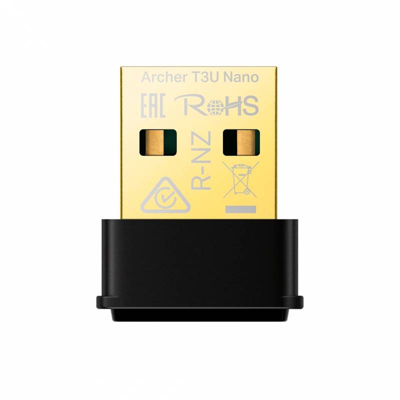 Adaptador Tp-Link T3U Mu-Mimo Usb Nano Archer Ac1300 Wifi S/Ant (Tlarchert3N)