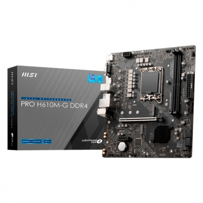 Motherboard Msi Pro H610M-G Ddr4 Socket Lga 1700