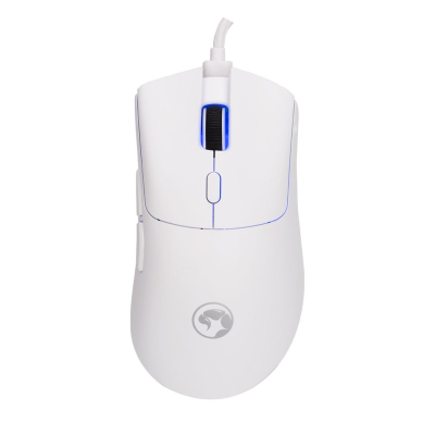Mouse G950-Wh Marvo Óptico Gaming Blanco