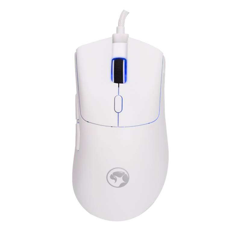 Mouse G950-Wh Marvo Óptico Gaming Blanco