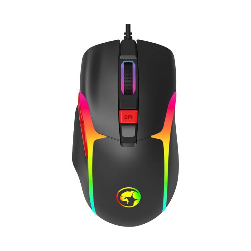 Mouse M360 Marvo Óptico Gaming Negro