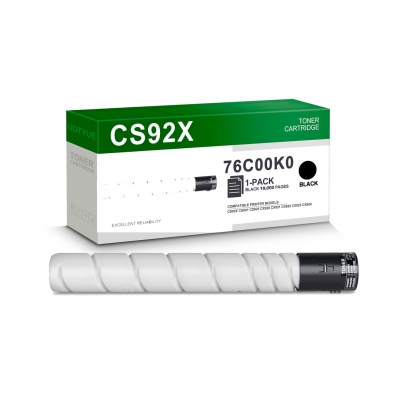 Toner Original Lexmark 76C00K0 Negro. Rendimiento 18.500 Copias.