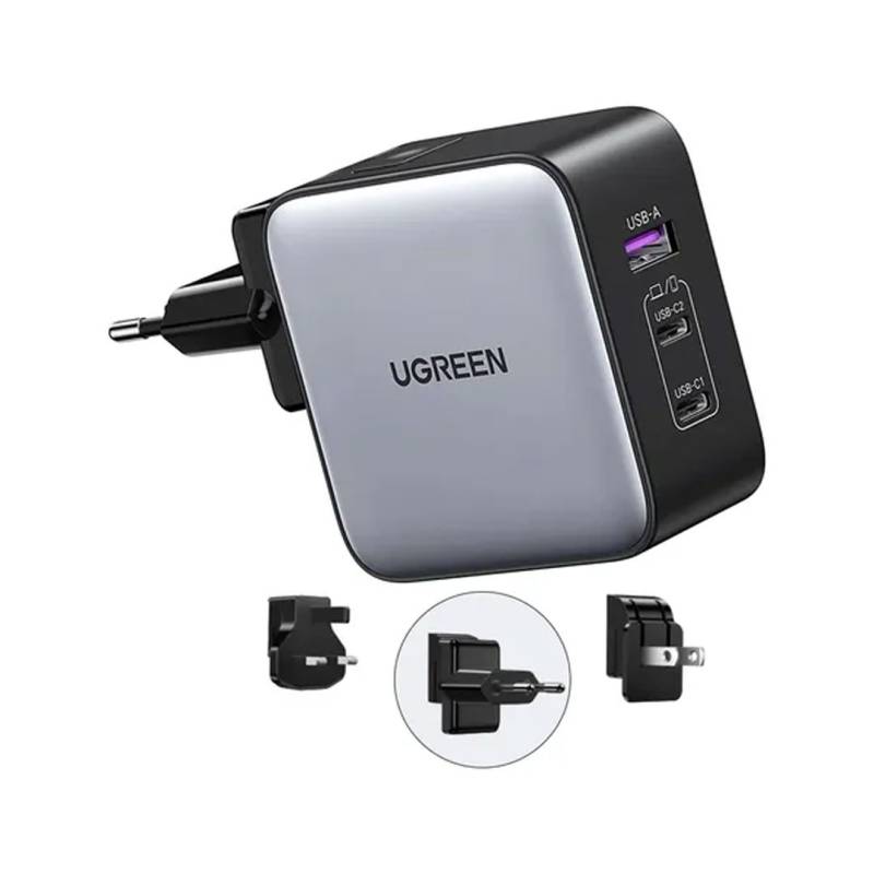Cargador Auto U2 White + Silver Wesdar Dual Usb Blanco/Plateado