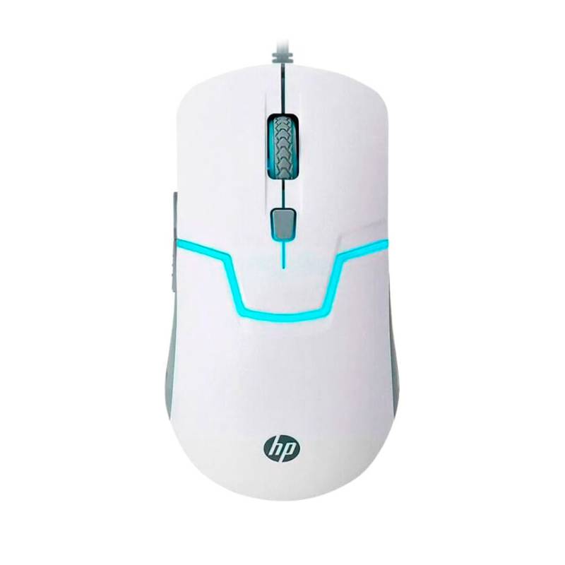 Mouse Gaming Hp M100S Usb 3200 Dpi Led Blanco