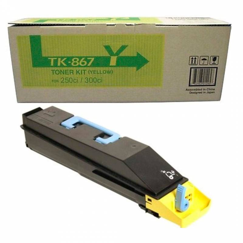 Toner Original Kyocera Amarillo. Tk-867Y