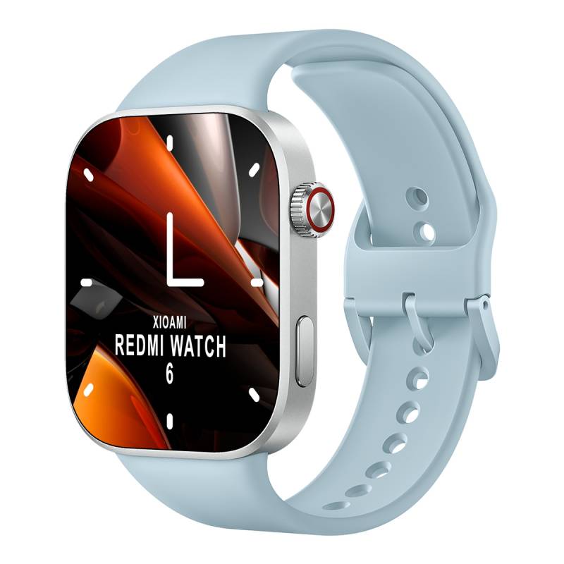 Smartwatch Xiaomi Redmi Watch 6 2,07 Amoled Bluetooth 5.4 Gps 5Atm Azul Glaciar