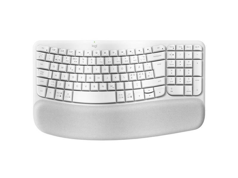 Teclado Inalambrico Logitech Wave Keys Blanco