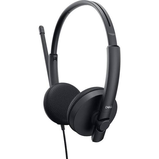Auricular Dell Stereo Headset Wh1022 Cableado Usb-A Con Micrófono Negro