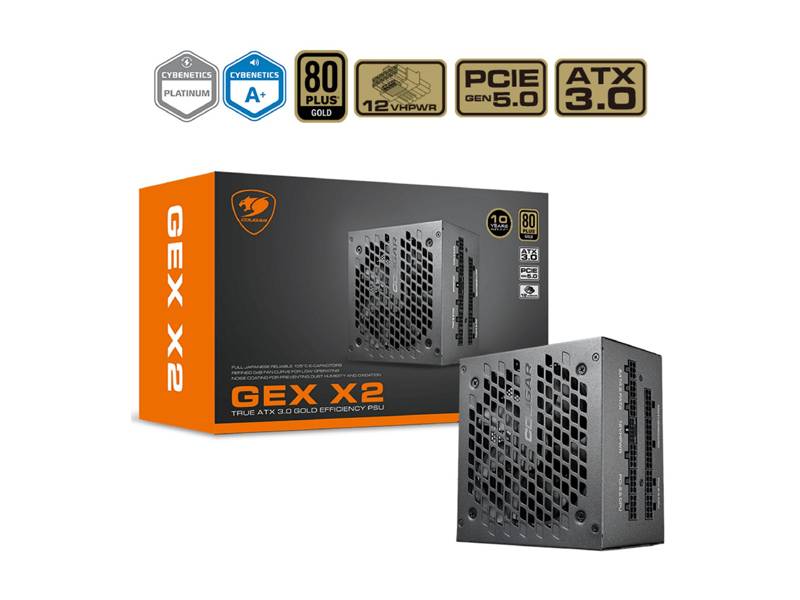 Fuente Cougar Gex X2 1000 80 Plus Gold