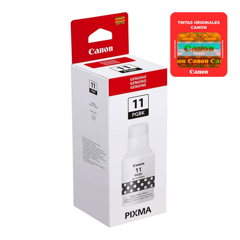 Botella De Tinta Canon Gl-11 Negro 135 Ml.