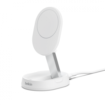 Soprte Cargador Belkin Wia008Vfwh Q12 15W Blanco.