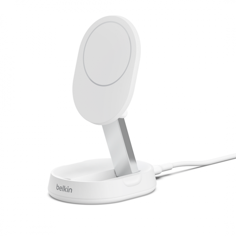 Soprte Cargador Belkin Wia008Vfwh Q12 15W Blanco.