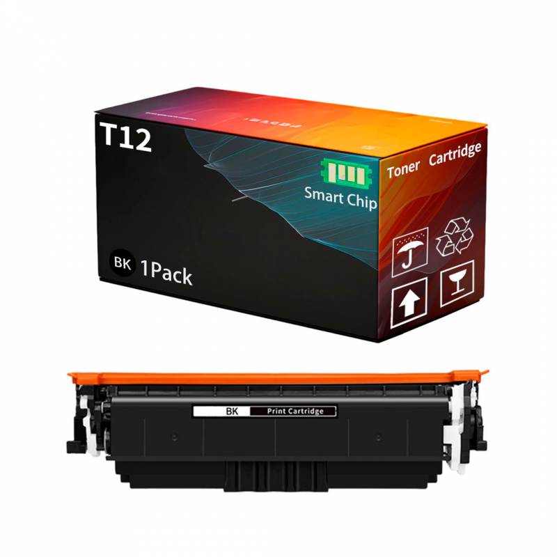 Toner Canon Original T12 Negro - Rendimiento 7400 Copias