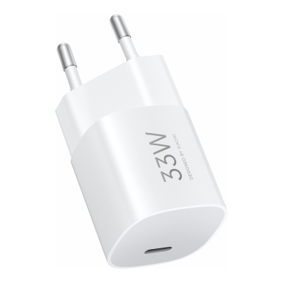 Cargador De Pared Xiaomi 33W Nano Usb-C Gan Carga Rápida Blanco