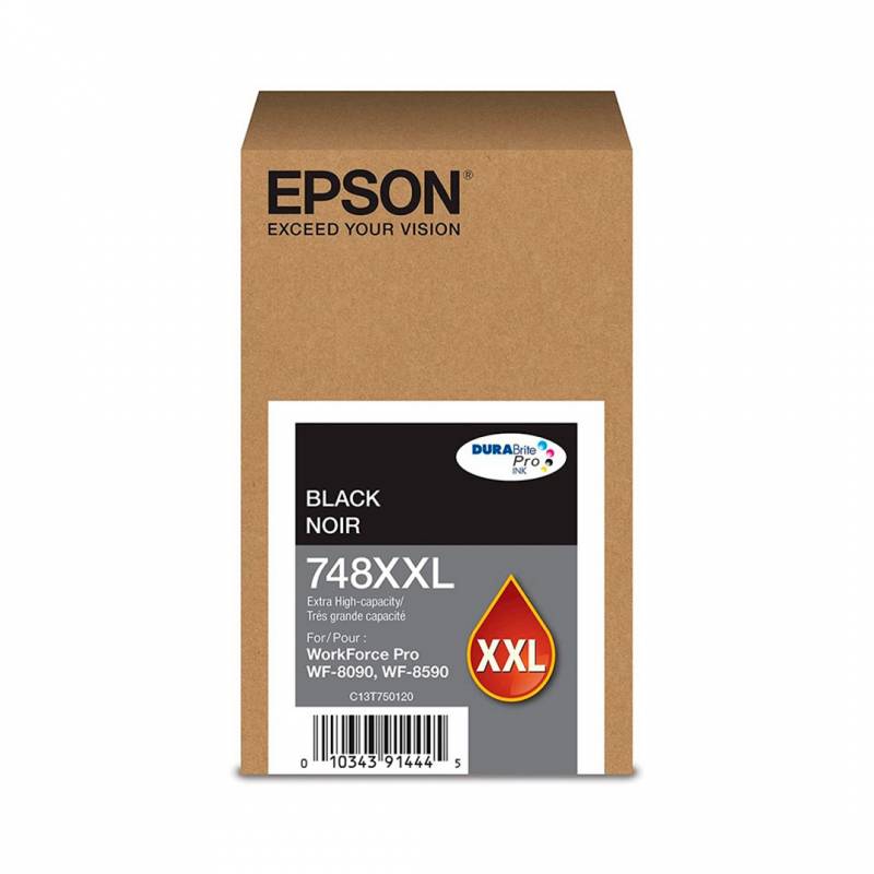 Cartucho De Tinta Epson Original 748Xxl Negro