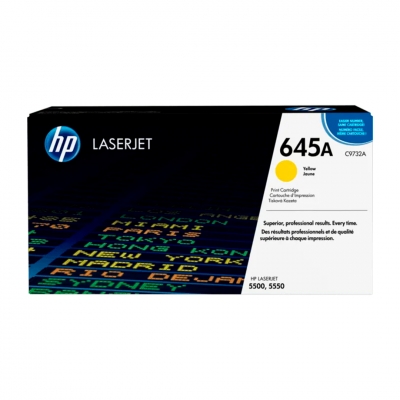 Toner Original Hp C9732A Amarillo. Rendimiento 12.000 Copias.