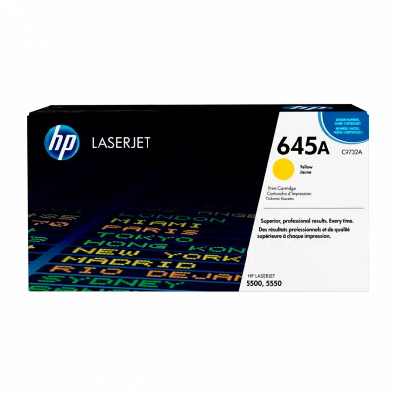 Toner Original Hp C9732A Amarillo. Rendimiento 12.000 Copias.