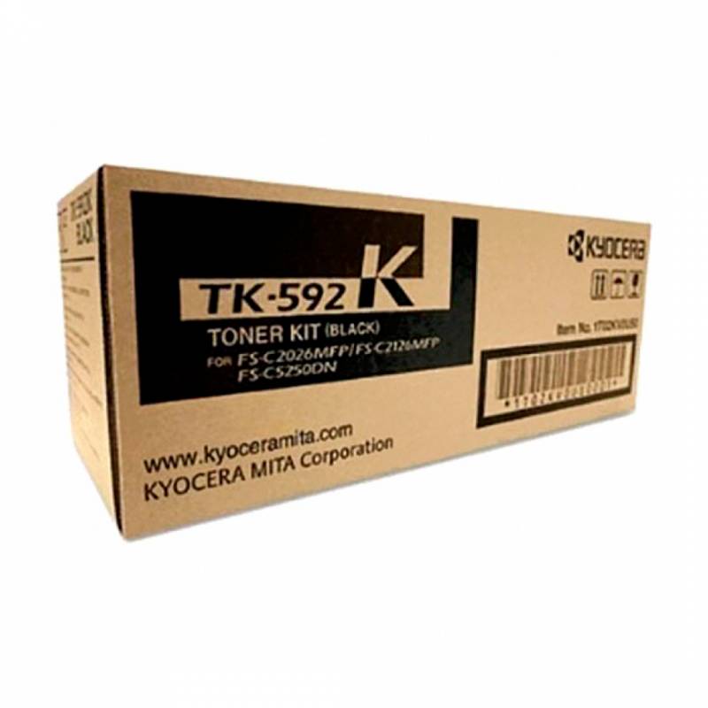 Toner Original Kyocera Negro. Tk-592K