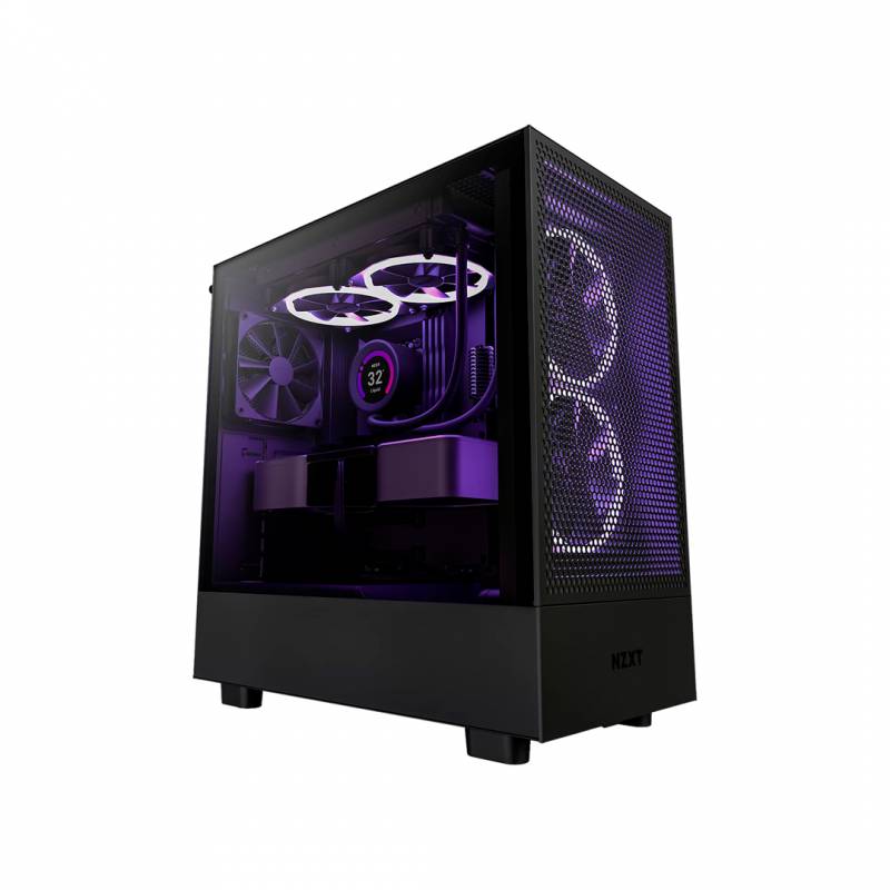 Gabinete Gamer Nzxt H5 Flow Negro.