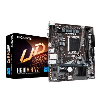 Motherboard Gigabyte H610M H V2 Ddr4 G10 Socket Lga1700