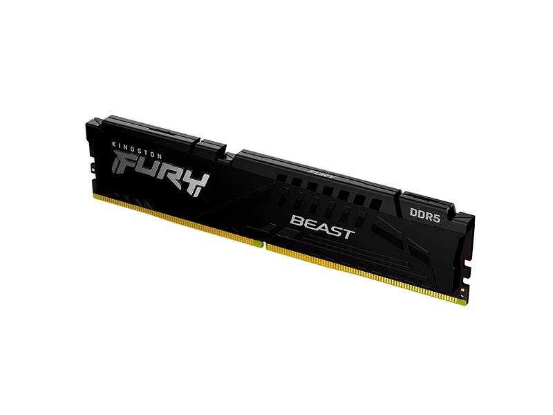 Memoria Ram Kingston Fury Beast 16Gb Dimm Ddr5 5200 Mhz
