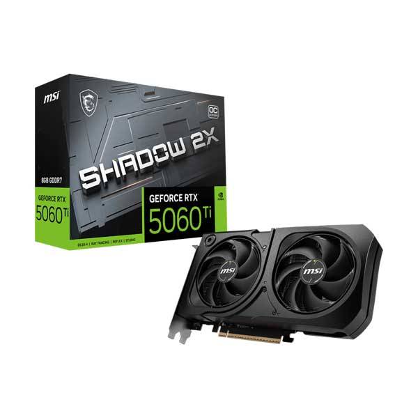 Tarjeta De Video Msi Geforce Rtx 5060 Ti 8G Shadow 2X Oc Plus 8Gb Gddr7