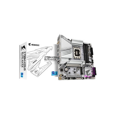 Motherboard Aorus Z790M Aorus Elite Ax Ice Micro Atx Lga1700 Wi-Fi 6E