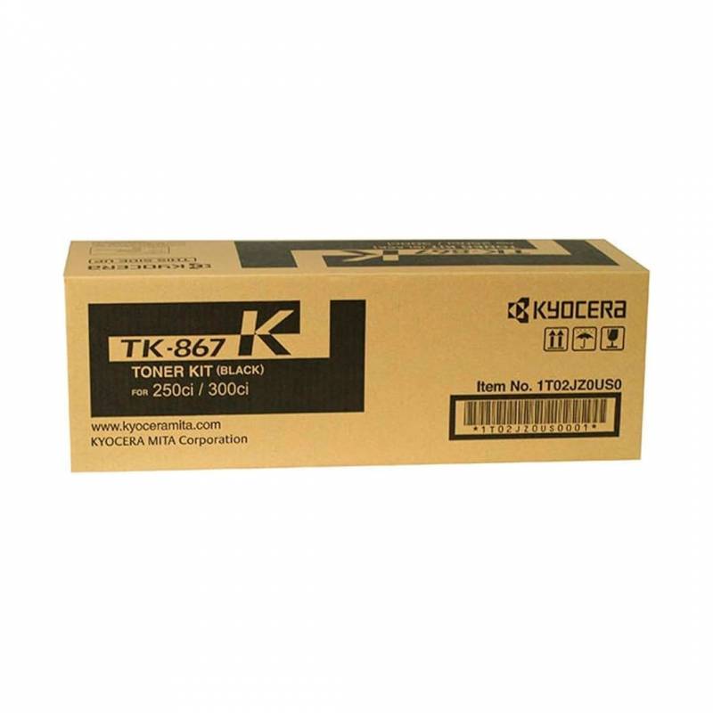 Toner Original Kyocera Negro. Tk-867K
