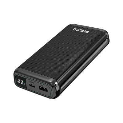 Powerbank Philco Pma8224 20000Mah Usb-C/Usb-A 22,5W Negro