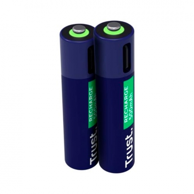 Pilas Recargables Aaa Usb-C 2 Trust 25585