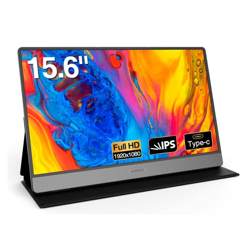 Monitor Portable Koorui 15,6 Ips Fhd 1080P 60Hz