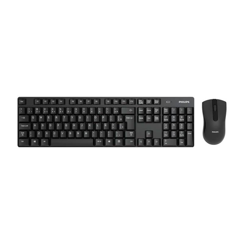 Mouse Y Teclado Inalámbricos Philips Spt6501B