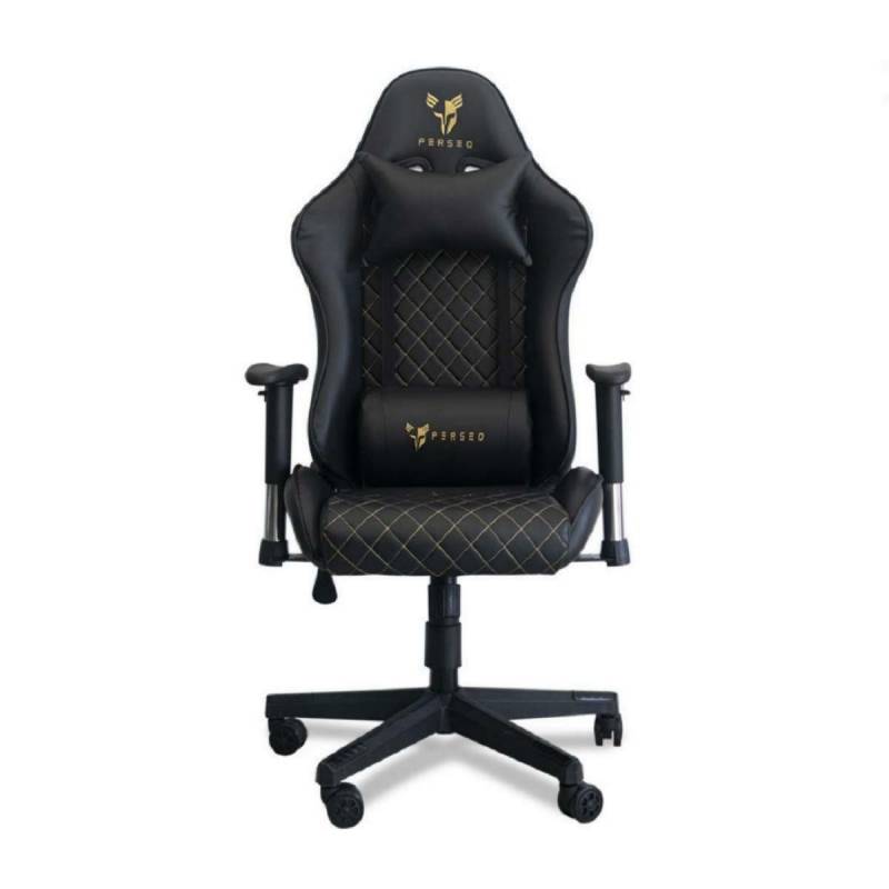 Silla Gamer Pegasus Negro/Dorado Oc-826Tgl Perseo