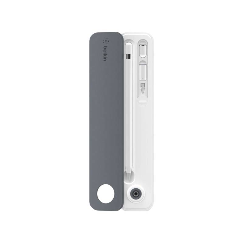 Funda Y Soporte Para Apple Pencil F8J206 Belkin Blanco/Gris