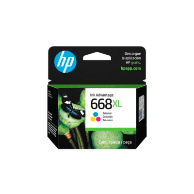 Hp Cartucho 7Fp38Vl 668Xl Tricolor