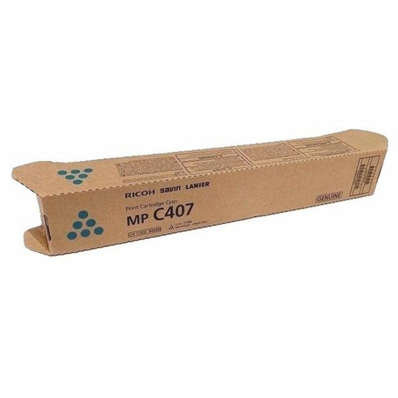 Toner Original Ricoh 842208 Cyan. Rendimiento 8.000 Copias.