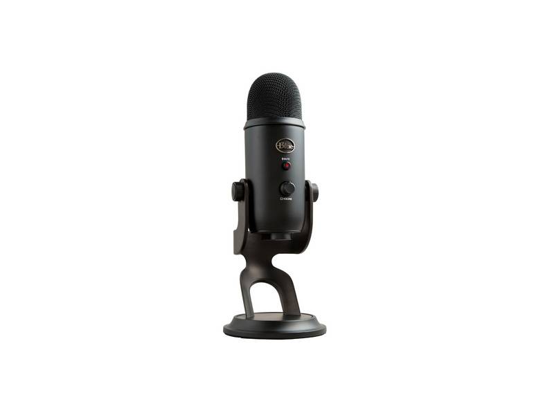 Microfono Blue Yeti Negro Usb.