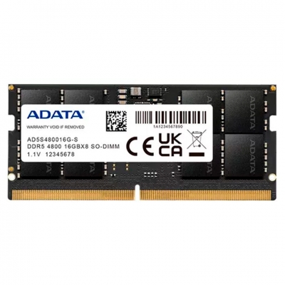 Memoria Ram Adata 16Gb Sodimm Ddr5 5600Mhz
