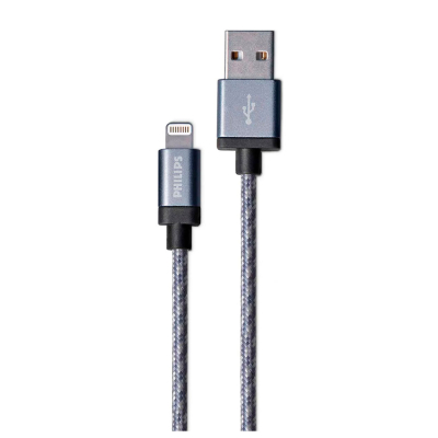 Cable Usb A - Lightning Philips 1,2M Dlc2508N97