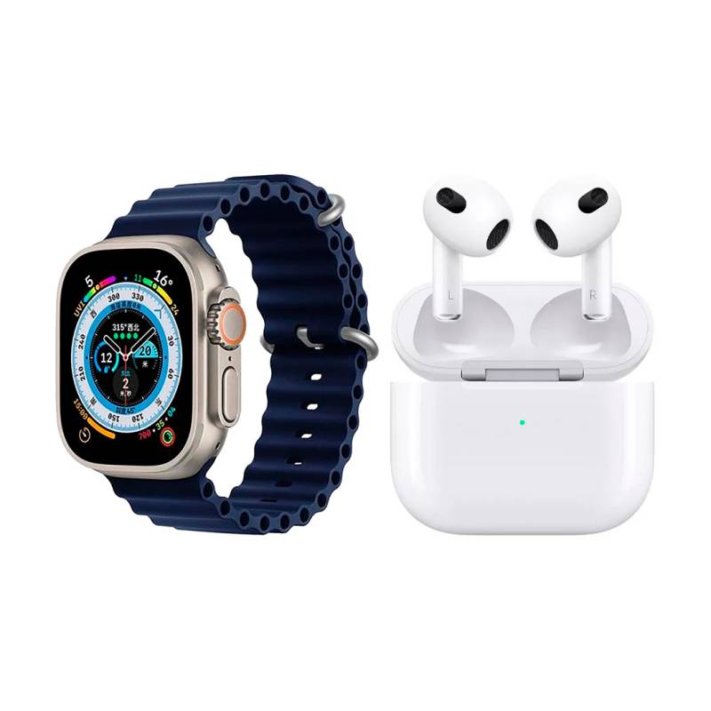 Reloj Inteligente Y Auriculares Olax 8 Ultra 49Mm Wifi Bluetooth