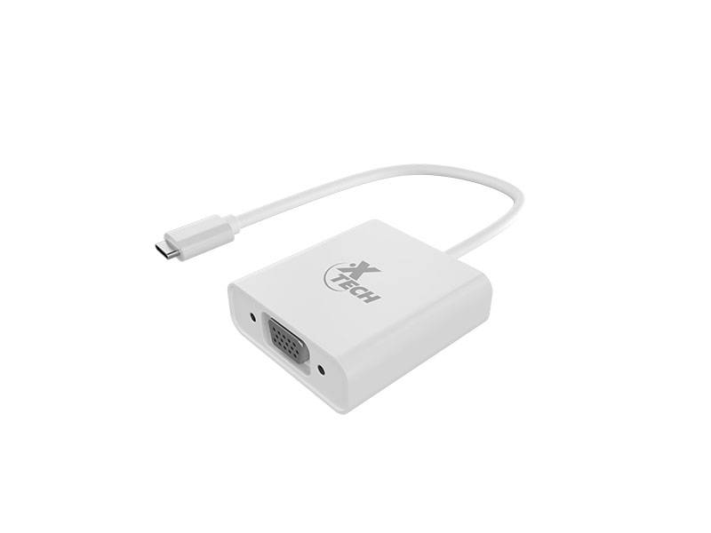 Adaptador Xtech Xtc-551 Usb-C A Vga